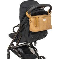 3 Sprouts - Universal Stroller Caddy Organizer, Mustard Image 3