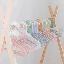 3 Sprouts - Velvet Baby Hangers, Non-Slip, Durable, Pack of 15, Hazelnut Image 2