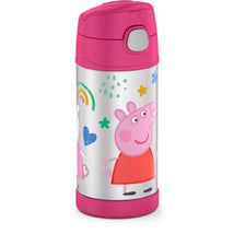 Garrafa Thermos Funtainer 12 Oz, Peppa Pig