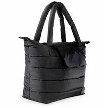 7 A.M. Voyage - Capri Diaper Tote, Black Image 2