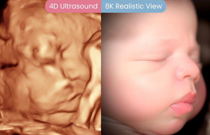 Foto com visualização realista em 8K