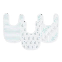 Aden + Anais - 3Pk Cotton Muslin Snap Bib, Baby Star Image 1