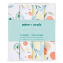 Aden + Anais - 4Pk Essentials Muslin Swaddle Blankets, Farm to Table Image 2
