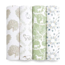 Aden + Anais - 4Pk Muslin Swaddles Harmony Image 1