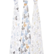 Aden + Anais Disney Cotton Muslin Swaddles Mickey+Minnie 3-Pack Image 2