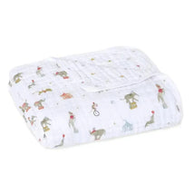 Aden + Anais - Essential Elephant Circus Baby Blanket Image 1