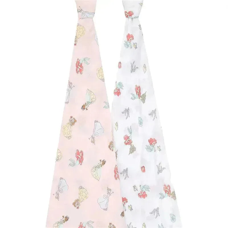 Aden + Anais - Swaddles - Muslin Disney Princess 2-Pack Image 4