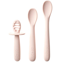 Ali + Oli - (3-Pc) Multi Stage Spoon Set For Baby, Blush Image 1
