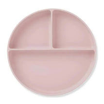 Ali + Oli - Baby Plate With Suction And Divided Portions, Pink Image 1