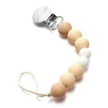 Ali + Oli Pacifier Clip (Natural) Image 1