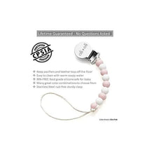Ali + Oli Pacifier Clip (Thin Pink) Image 2