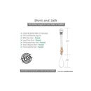 Ali + Oli Pacifier Clip (White Wood) Image 4