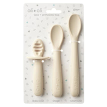 Ali + Oli S25 - Multi Stage Spoon Set For Baby, Coco Image 2