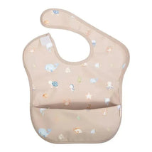 Ali + Oli - Smock Bib For Baby & Toddler Short Sleeve, Undersea Image 1