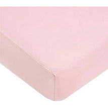 American Baby - Supreme 100% Natural Cotton Jersey Knit Fitted Crib Sheet, Pink Image 1