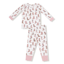Angel Dear - Baby Girl Future Cowgirl Long Sleeve Loungewear Set Image 1