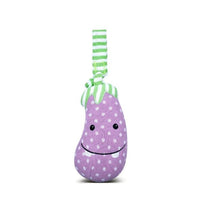 Apple Park - Veggie And Fruit Stroller Toy, Edgar Eggplant Image 1