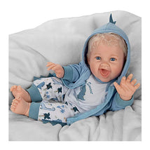 Ashton Drake - Mommy, I'm A Dinosaur Baby Boy Doll Image 1