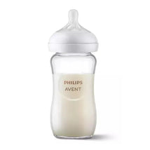 Avent - 3Pk Glass Natural Baby Bottle With Natural Response Nipple, 8Oz Image 2