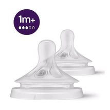 Avent 2Pk Natural Response Nipples, Medium Flow 3, 1M+ Image 1