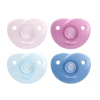 Avent - 2Pk Soothie Heart Pacifier, 0/3M, Mixed Case Image 1