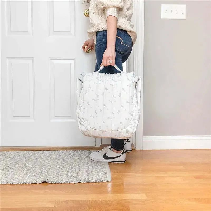 Baby Delight - Snuggle Nest Harmony Portable Infant Sleeper, Floral Dreams Image 5