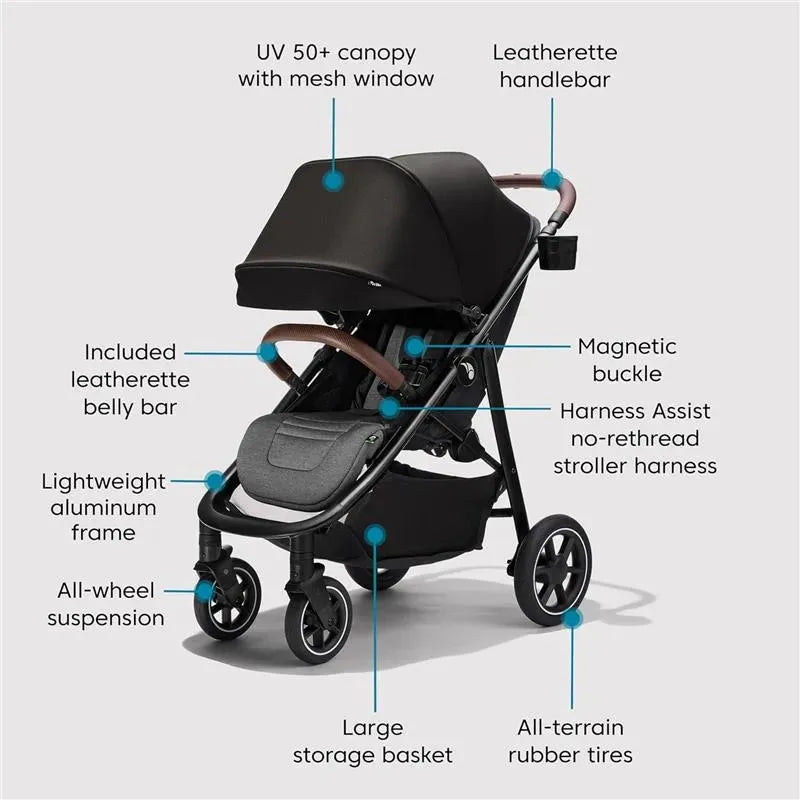 Baby Jogger - City Mini Air Stroller, Rich Black Image 2