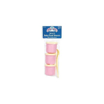 Baby King 3-Pack Baby Food Storage w/ Spoon, Colors May Vary Image 1
