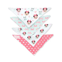 Baby King Bandana Bibs 4Pk Minnie Image 1