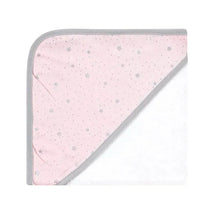Baby Vision - 3Pk Hudson Baby Cotton Rich Hooded Towels, Pink Unicorn Image 3