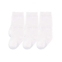Baby Vision 6Pk Organic Cotton Casual Socks, White Image 1