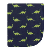 Baby Vision - Hudson Baby Infant Boy Fleece Blankets, Dinosaurs Image 3