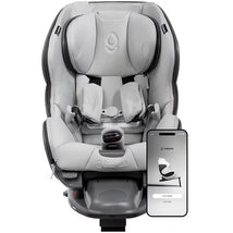 Babyark - Smart Convertible Car Seat, Charcoal Grey Base/Glacier Ice Seat Image 2