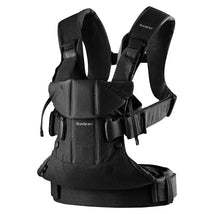BabyBjörn Baby Carrier One, Cotton, Black, One Size Image 1