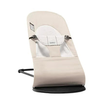 Babybjorn - Baby Bouncer Balance Soft Light Grey Frame Cotton/Jersey, Beige/Gray Image 1