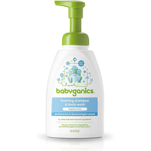 Babyganics - Baby Shampoo + Body Wash Pump Bottle Fragrance Free, 16 Oz Image 1