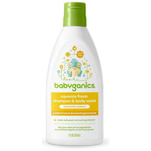 Babyganics - Squeeze Foam Shampoo & Body Wash Chamomile Verbena, 9 Oz Image 1