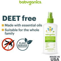 Babyganics - Natural Insect Repellent Spray 6 Oz Image 2