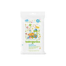 Babyganics Toy, Table & Highchair Wipes, Fragrance Free 25-Count Image 1