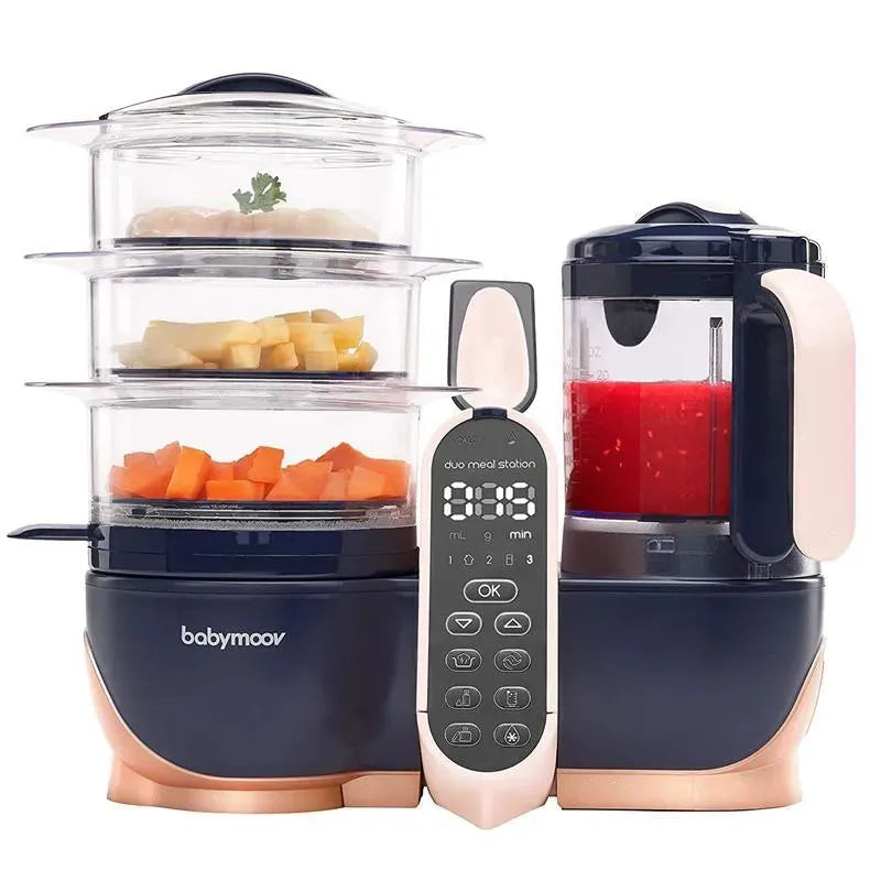 Babymoov Duo Meal Station XL | 6 in 1 Food Processor with Steamer, Multi-Speed Blender, Warmer, Defroster & Sterilizer Image 7