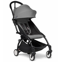 Babyzen - Yoyo2 Stroller & Color Pack 6M+ Combo, Black Frame/Grey Pack Image 1