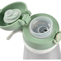 Beaba - Stainless Steel Kids Water Bottle, Sage Image 2