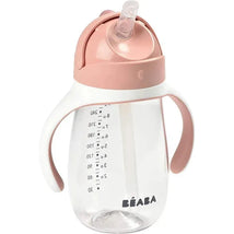 Beaba - Straw Sippy Cup, Rose Image 1