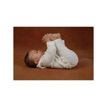 Beba Bean Knit Hoodie And Pant Set, Ivory Image 2