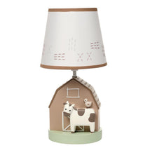Bedtime Originals - Farmyard Friends Decorative Tabletop Nursery Lamp with Shade Image 1