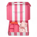 Bella Tunno - Little Bites Bundle, Baby Feeding Set, 100% Food-Grade Silicone, Garden Party Image 5