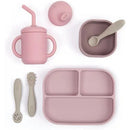 Bella Tunno - Little Bites Bundle, Baby Feeding Set,100% Food-Grade Silicone, Magic Meadow Image 1