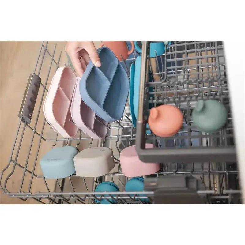 Bella Tunno - Little Bites Bundle, Baby Feeding Set,100% Food-Grade Silicone, Magic Meadow Image 5