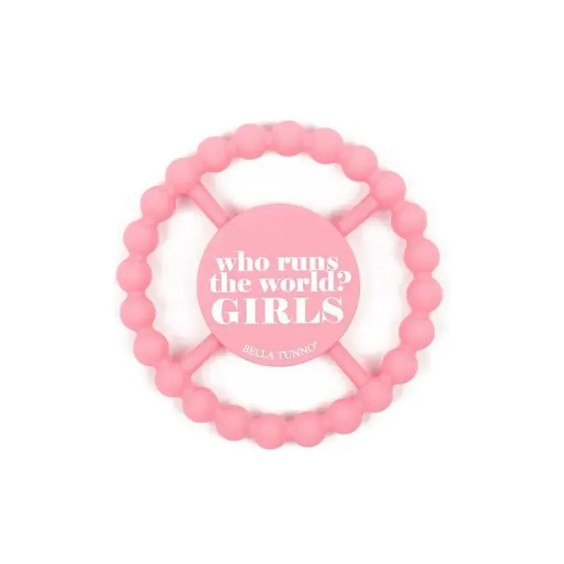 Bella Tunno Who Runs The World Happy Teether Image 1