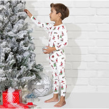 Bellabu Bear - The Elf On The Shelf Bamboo Kids Pajamas Image 1